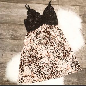 Leopard Print Soma Chemise